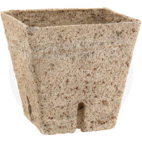 Bio-Anzuchttöpfe (12Stk.) 8Cm Quadrat. Granit 11019485