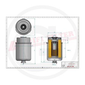 Kraftstofffilter Sn 70233 Granit
