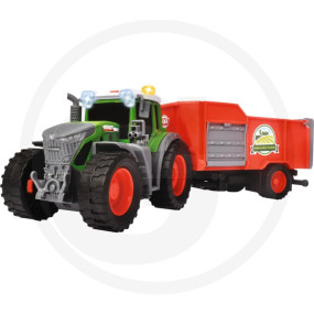 Fendt mit Kippanhänger Granit