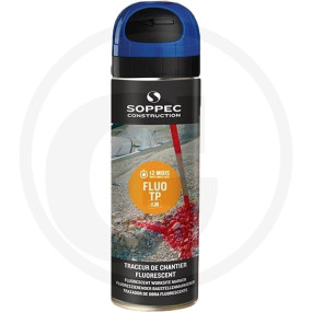 Baumarkierspray Fluo Tp Neon Blau 500Ml Granit 11513605