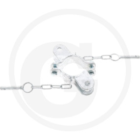 Schelle D= 76 Mm, 2 Halter, Vz Granit 11528542