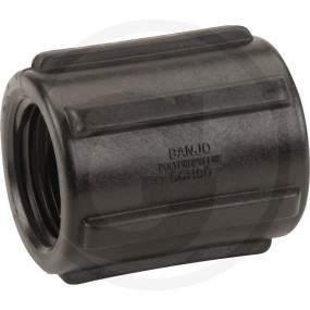 3/4'' Poly Pipe Coupling Granit 11651641