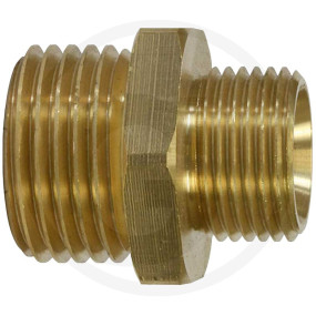 Doppelnippel 1/2-3/4 Ag Messing Granit 11740887