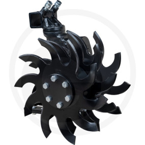 Set Kult Rollhacke 1-Achsig rechts Granit 11766442