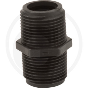 '' Short Poly Nipple Granit 11916501