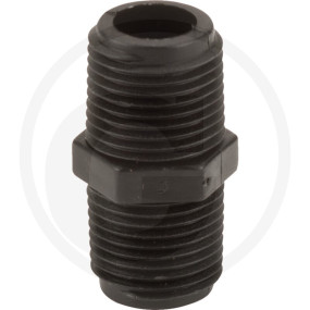 '' Short Poly Nipple Granit 11918279
