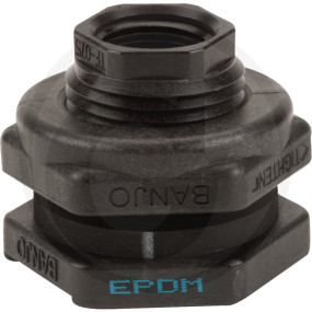 '' Poly Bulkhead Tank Fitting Granit 11925047