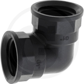 Bogen 90 Grad 1''mit Ig Granit 12022976