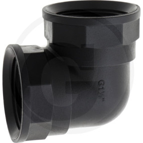 Bogen 90 Grad 1''1/2 mit Ig Granit 12038078