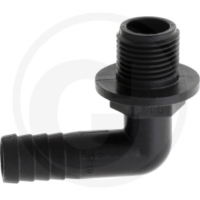90 Schlauchanschluss 1/2'' D16 Granit 12038597