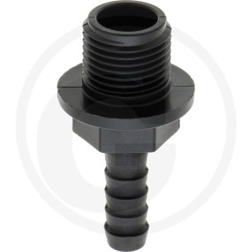 Gerader Schlauchanschluss 1/2''V D.10 Granit 12044145