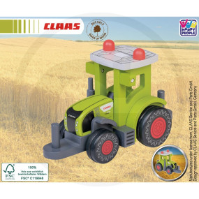 Claas Holz Axion 870 Traktor,20 Cm Granit