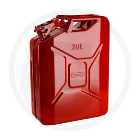 Kraftstoffkanister Metall Rot 20 Liter Granit 12260579
