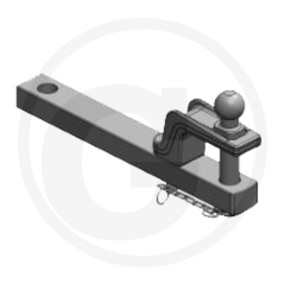 Zugpendel 60X40 L500Mm Cat. 2 ?31,5Mm / Granit 12294277