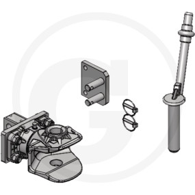 Zugmaul Manuell Absteckbar Branson 2100, Granit 12303554