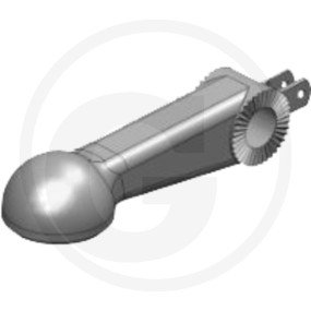 Zugöse mit Verzahnung Kugel 80 Z36 John Granit 12310406