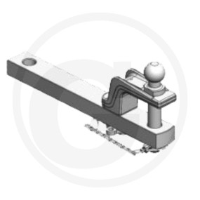 Zugpendel 60X30 L387Mm Cat. 1 ?31,5Mm So Granit 12310804