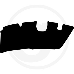 Fußmatte Velours Granit 12342625