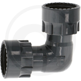 Pvc Winkel 90 1'' Ig/Ig M.o-Ring/Überw. Granit 12539959