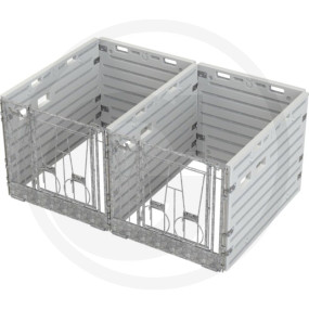 Modulare Kälberbox Freistehend Granit 18521387