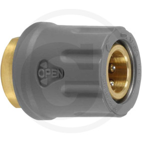 Kupplung St-247 Tr22 Ig Messing/Grau Granit 19160622