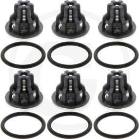 In/Outlet Valve Kit ''Kappa 55'' (Kit545 Granit 19320936