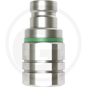 Nippel G 1/2'' Ig, Nbr, Ohne Ventil Granit 19360828