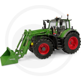 Fendt 618 Vario mit Frontlader Granit