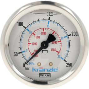 Manometer 0-250 Bar ?63 Mm Anschluß R1/4 Granit 35910400