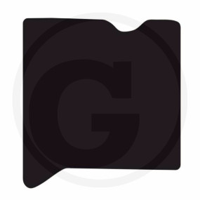 Fußmatte Velours Schwarz Granit 36019470
