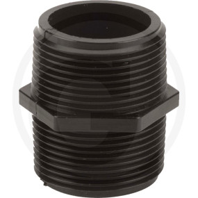 1 '' Kurzes Poly-Nippel Granit 36058049