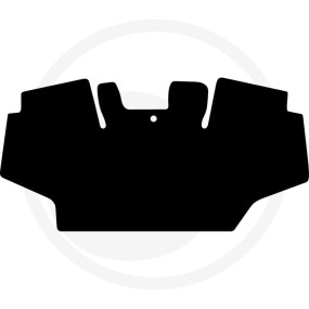 Gummimatte Octagon Schwarz Granit 36070374