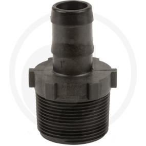 1 '' Außengewinde X 1'' Schlauchtülle Granit 36071111