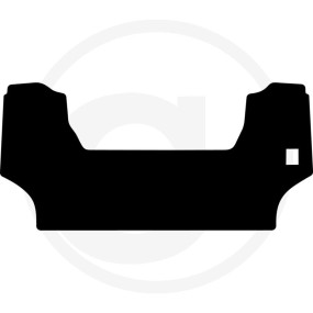 Fußmatte Velours Schwarz Granit 36075944