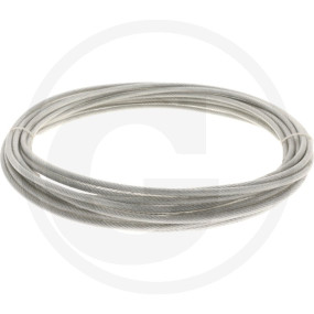 Drahtseil 10M Pvc-Mantel 4/6Mm Granit 36697876