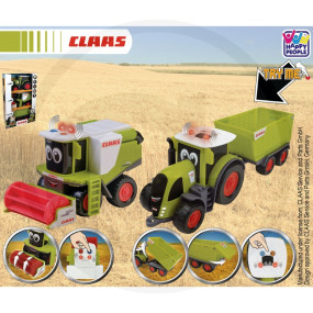 Claas Kids 3Er-Farmset: Axion 870 Trakto Granit