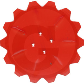Sechscheibe 18'' Gezackt Granit 5603400003