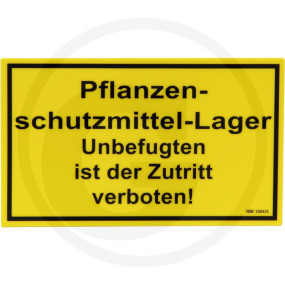 Verbotsschild ''Pflanzenschutzmittel'' Granit 580580338