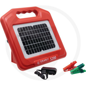 Solar Weidezaungerät 200,Inkl.akku Granit 580580477