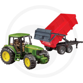 John Deere 6920 M. Wannenkippanhaenger Granit