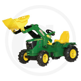 Rolly Toys John Deere 6210R Luftbereift Granit