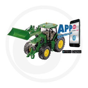 John Deere 7310R M. Frontlader Und Bt Ap Granit