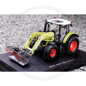 Claas Rion 530 mit Frontlader Granit