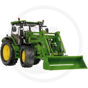 John Deere 6125R mit Frontlader Granit