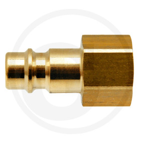 Kupplungsstecker Dn7,2 mit 1/4'' Ig Granit 61026SFIW13MXX