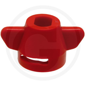 Kappe Snap-Fit Rot(Nicht für Iso Düsen) Granit 615334373