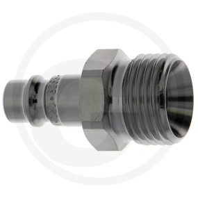 Nippel G 1/2'' Ag mit 60 Dichtkonus Granit 6230000181