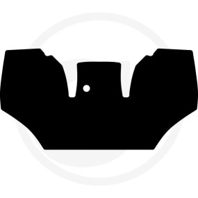Fußmatte Gummi Lindner Granit 654950575