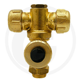 Düsenhalter 2-Fach Hochdruck Ag3/8'' Granit 670005846