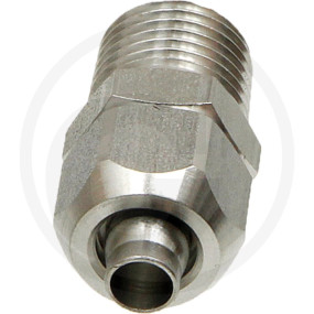 Einschraubverschraubung Gerade ?8X1/4 Ag Granit 67002-0508141